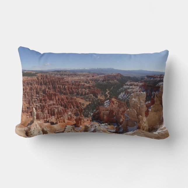 Inspiration Point at Bryce Canyon II Lumbar Pillow (Front)