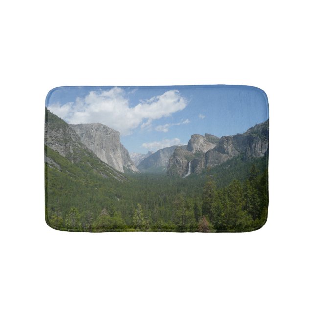 Inspiration Point in Yosemite National Park Bath Mat (Front)