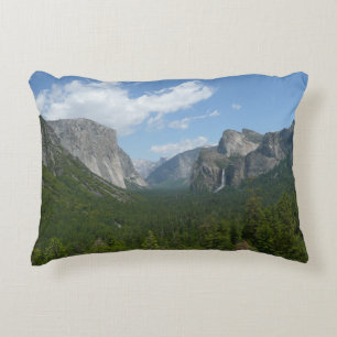Inspiration Point in Yosemite National Park Decorative Pillow