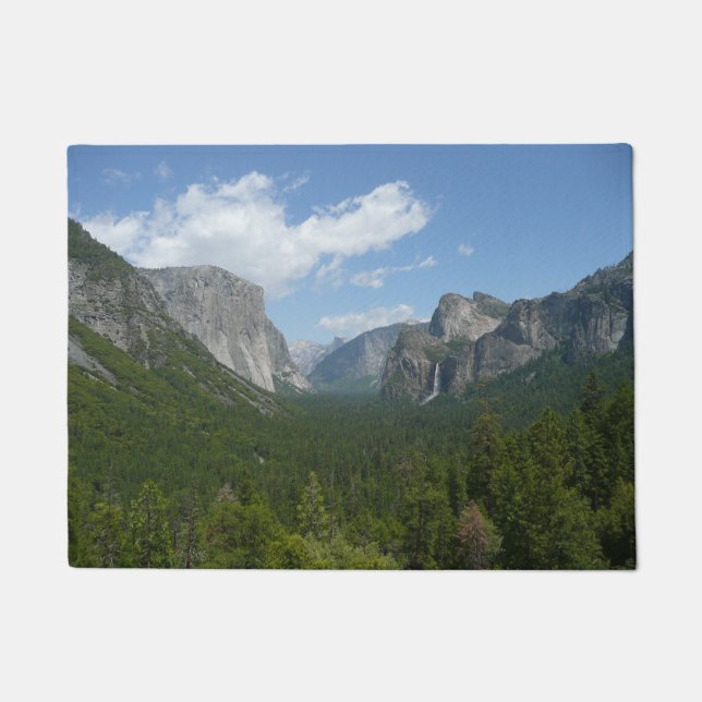 Inspiration Point in Yosemite National Park Doormat (Front)