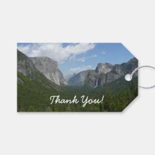 Inspiration Point in Yosemite National Park Gift Tags