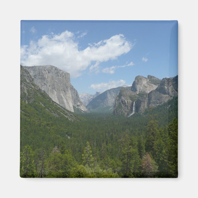 Inspiration Point in Yosemite National Park Magnet (Front)