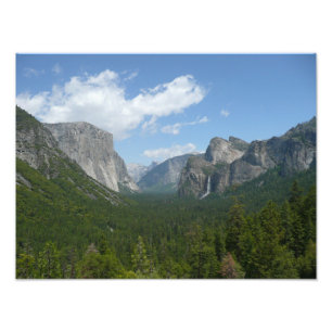 Inspiration Point in Yosemite National Park Photo Print