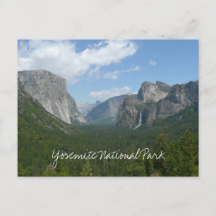 Inspiration Point in Yosemite National Park Postcard