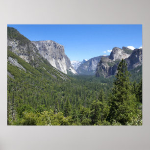 Inspiration Point in Yosemite National Park Poster