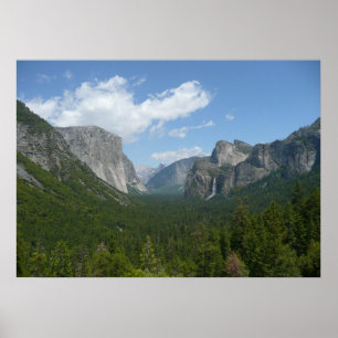 Inspiration Point in Yosemite National Park Poster