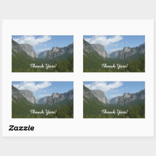 Inspiration Point in Yosemite National Park Sticker