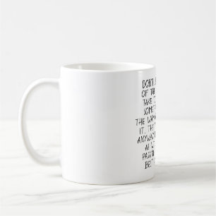 Inspiration quote Earl Nightingale Mug Time Passes