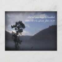 Inspiration scripture postcard Fontana, NC