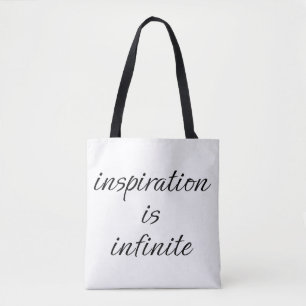 Inspiration Shoulder Tote Bag