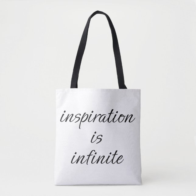 Inspiration Shoulder Tote Bag (Front)