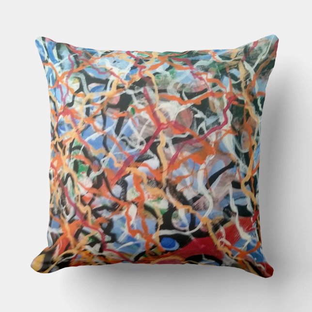 inspiration throw pillow (Front)