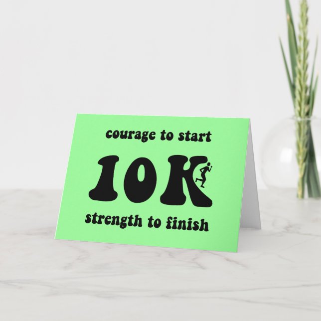 Inspirational 10K Card (Front)