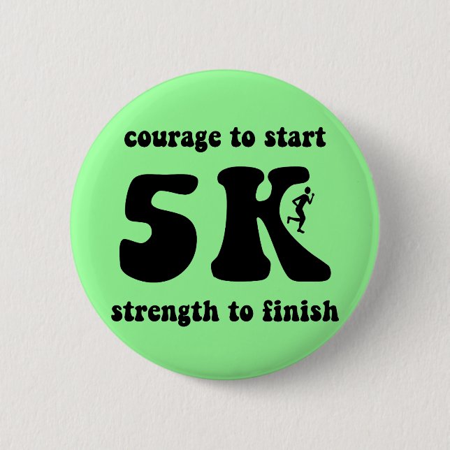 Inspirational 5K 2 Inch Round Button (Front)