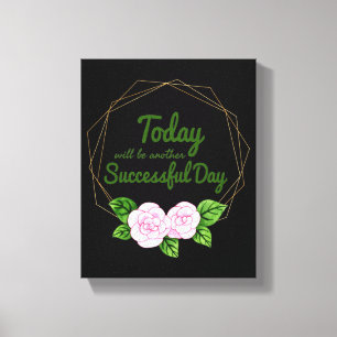 inspirational affirmations for self care,self love canvas print