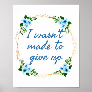 inspirational affirmations for success poster