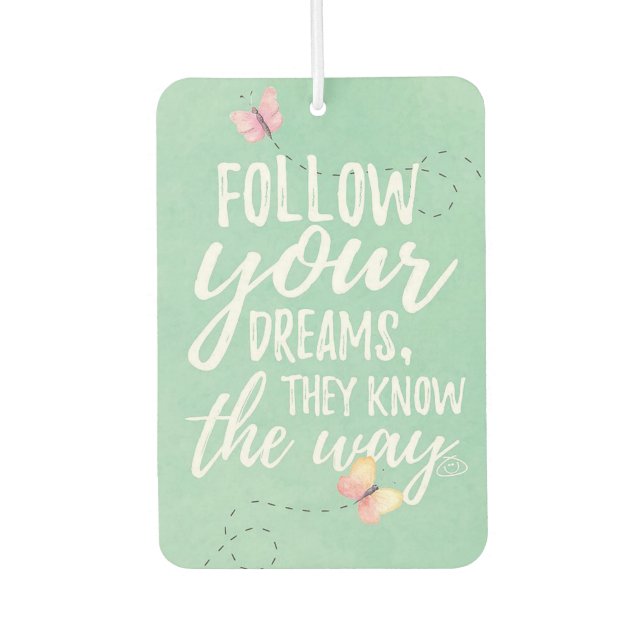 Inspirational Air Freshener (Front)