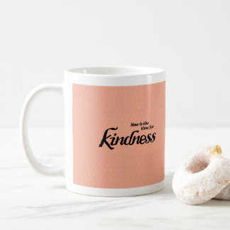 Inspirational and colourful Kindness coffee mug
