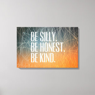 Inspirational and motivational quote canvas print