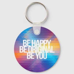 Inspirational and motivational quotes keychain