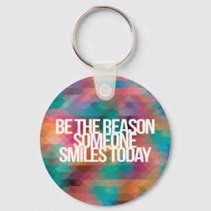 Inspirational and motivational quotes keychain
