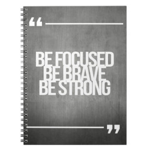 Inspirational and motivational quotes notebook