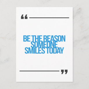 Inspirational and motivational quotes postcard
