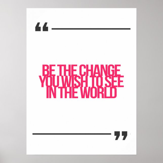 Inspirational and motivational quotes poster (Front)