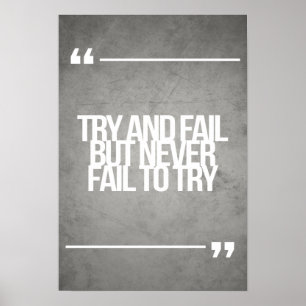 Inspirational and motivational quotes poster