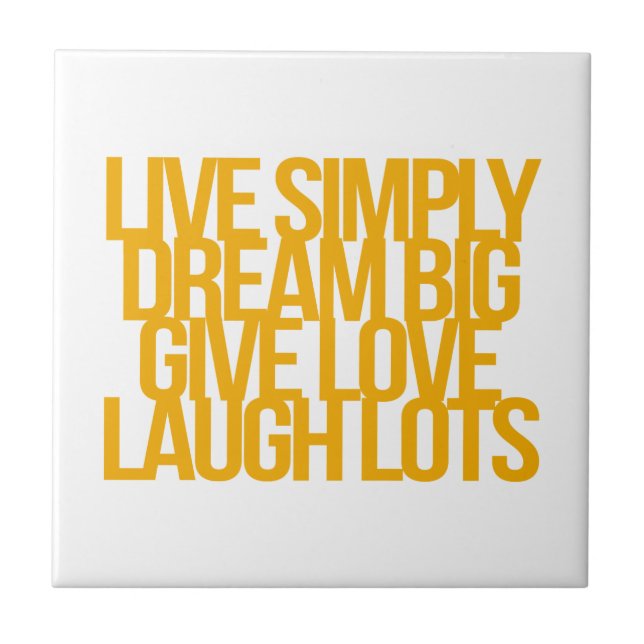 Inspirational and motivational quotes tile (Front)
