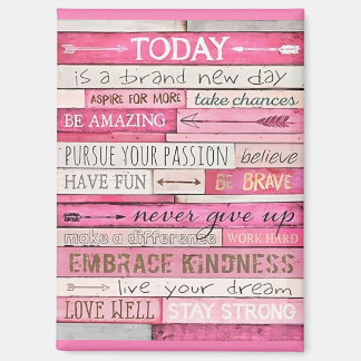 Inspirational and Motivational Words Magnet