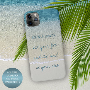 Inspirational Aqua Turquoise Surf Waves Photo iPhone 11Pro Max Case