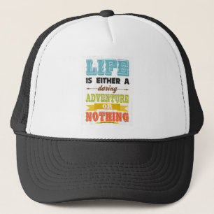 Inspirational Art - Helen Keller Trucker Hat
