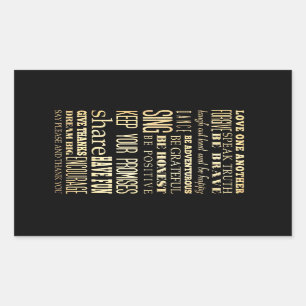 Inspirational Art - Love One Another. Sticker