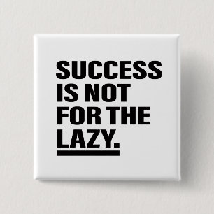 Inspirational Art Success Life Tips Quote Art 2 Inch Square Button