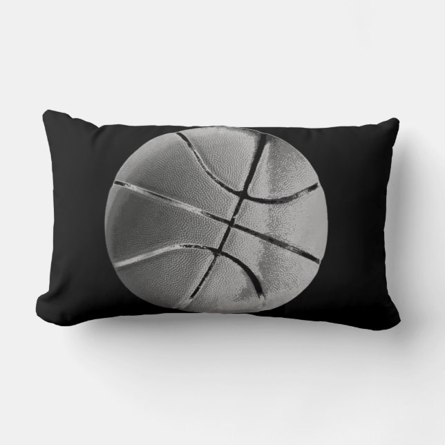 Inspirational Basketball Lumbar Pillow (Front)