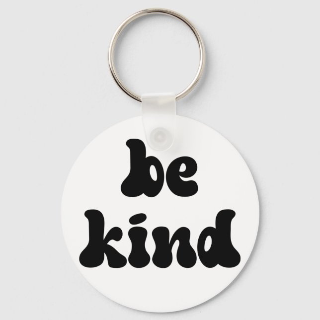 Inspirational Be Kind Keychain (Front)