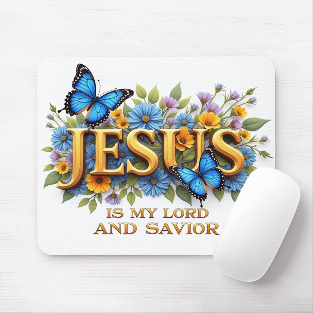 Inspirational Bible Verse/Scripture Mouse Pad (With Mouse)