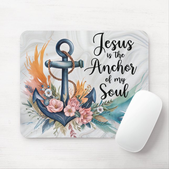 Inspirational Bible Verse/Scripture Mousepad (With Mouse)