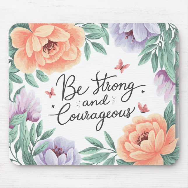 Inspirational Bible Verse/Scripture Mousepad (Front)