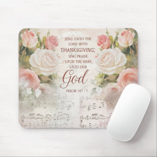 Inspirational Bible Verse/Scripture Mousepad