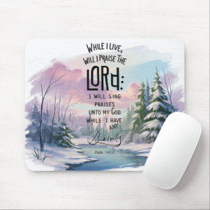 Inspirational Bible Verse/Scripture Mousepad