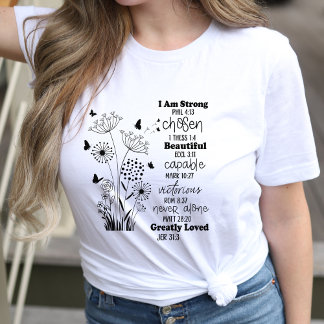 Inspirational Bible Verses Women’s T-Shirt