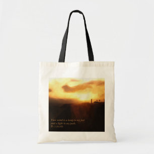 Inspirational Book Bag ~ Lighthouse Bible Verse
