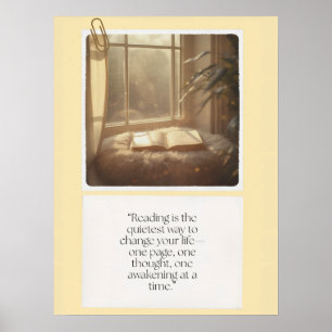 Inspirational Book Lover Wall Art