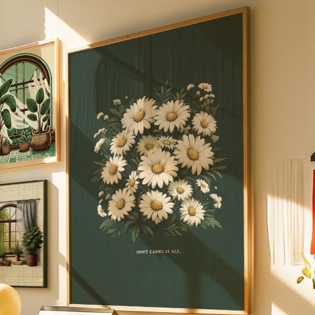 Inspirational Botanical Wall Art Mental Wellness (Creator Uploaded)