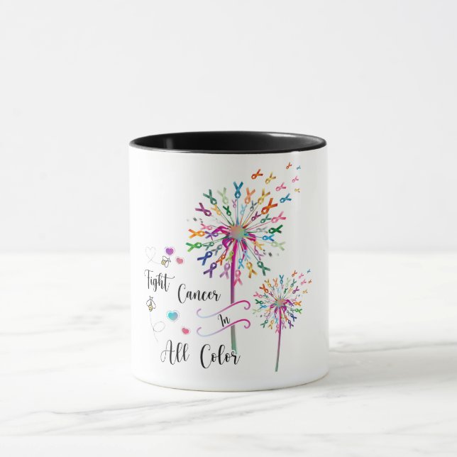 Inspirational Breast Cancer Awareness/Support Mug (Center)