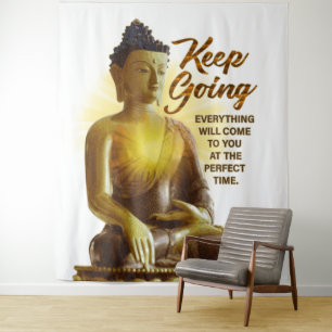 Inspirational Buddah Enlightenment Tapestry