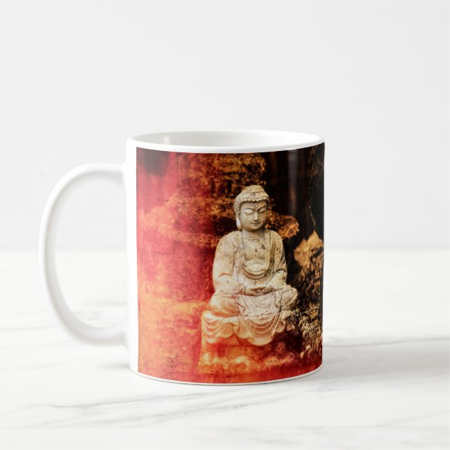 Inspirational Buddha Coffee Mug (Left)