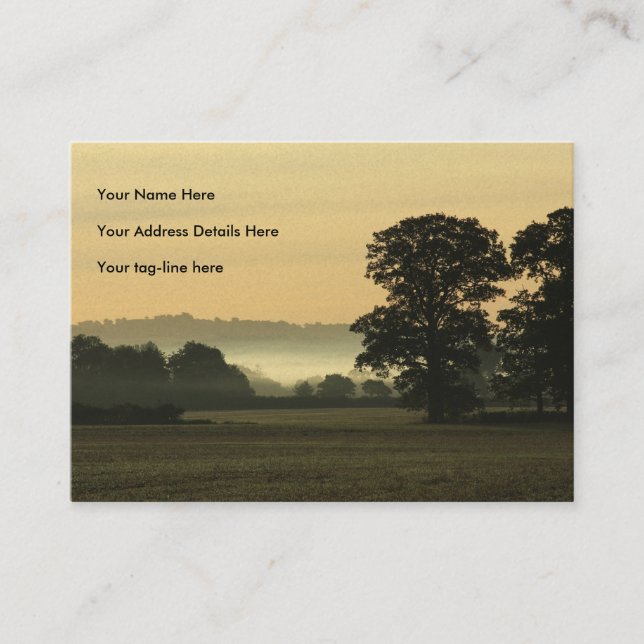 Inspirational Business Card Template (Front)